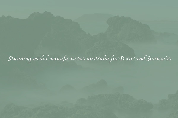 Stunning medal manufacturers australia for Decor and Souvenirs