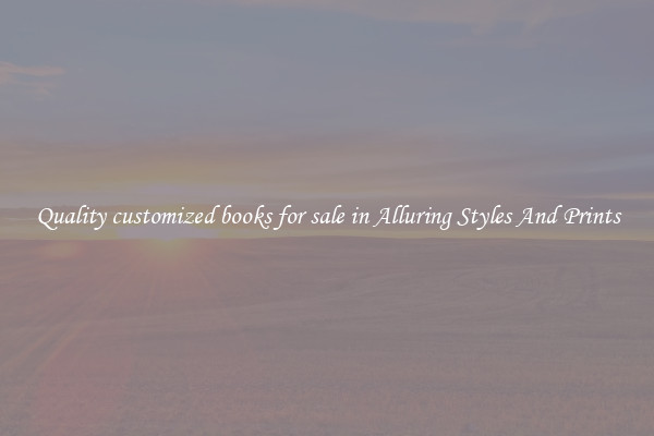 Quality customized books for sale in Alluring Styles And Prints